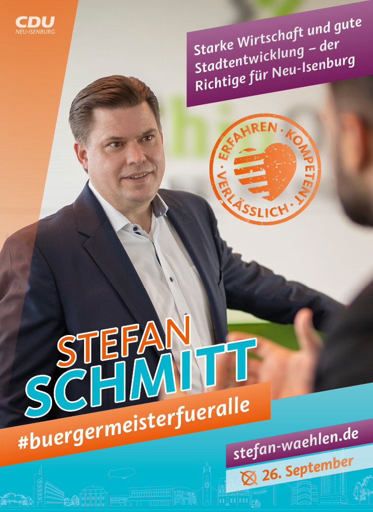 Anzeige Extrablatt Starke Wirtschaft und gute Stadtentwicklung - der Richtige für Neu-Isenburg